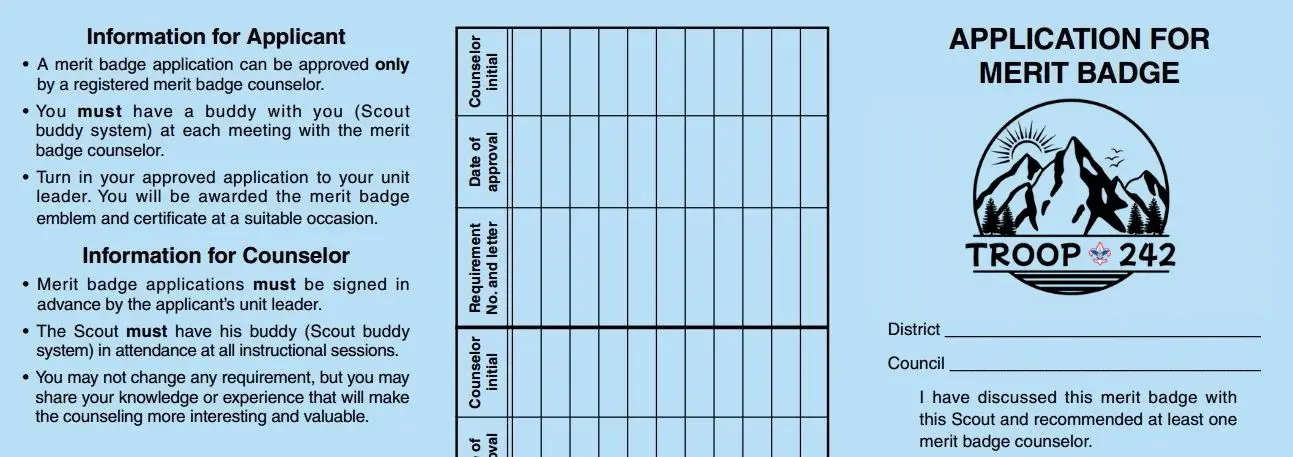 Request a Blue Card